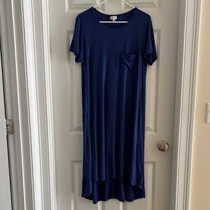 LuLaRoe Navy High Low Dress